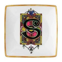 Versace Holiday Alphabet schotel 12 cm 7-pack, Versace