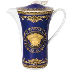 Versace Medusa Blue koffiekan, 1,2 l