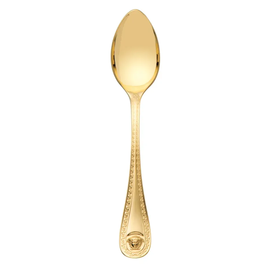 Versace Medusa koffielepel verguld, 14 cm