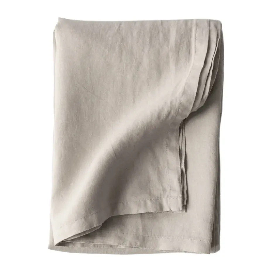 Vertel me meer tafelkleed 145x270 cm, Warm grijs