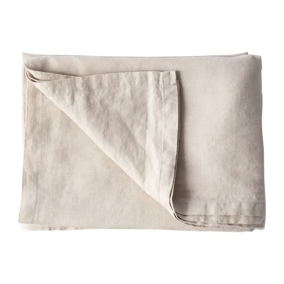 Vertel me meer tafelkleed 145x330 cm, Warm grijs