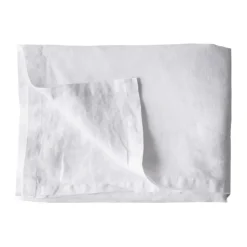 Vertel me meer tafelkleed 145x330 cm, Gebleekt wit