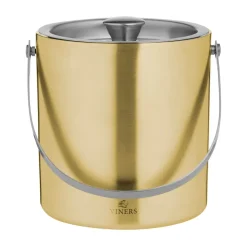 Viners ijsemmer met deksel 1,5 l, Goud