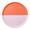 Vuokko dienblad Ø35 cm, 2-kleurig roze-rood