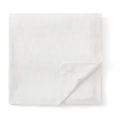 White jacquard cotton tafelkleed 150x250 cm, Wit