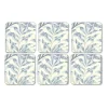 Willow Bough glasonderzetter 6-pack, Blue