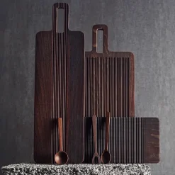 Yami snijplank voor brood 22x44 cm, Bruin