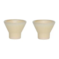 Yuka eierdopje 2-pack, Butter