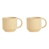 Yuka espressokopje 2-pack, Butter