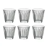 Zinc espressoglas 10 cl 6-pack, Transparant