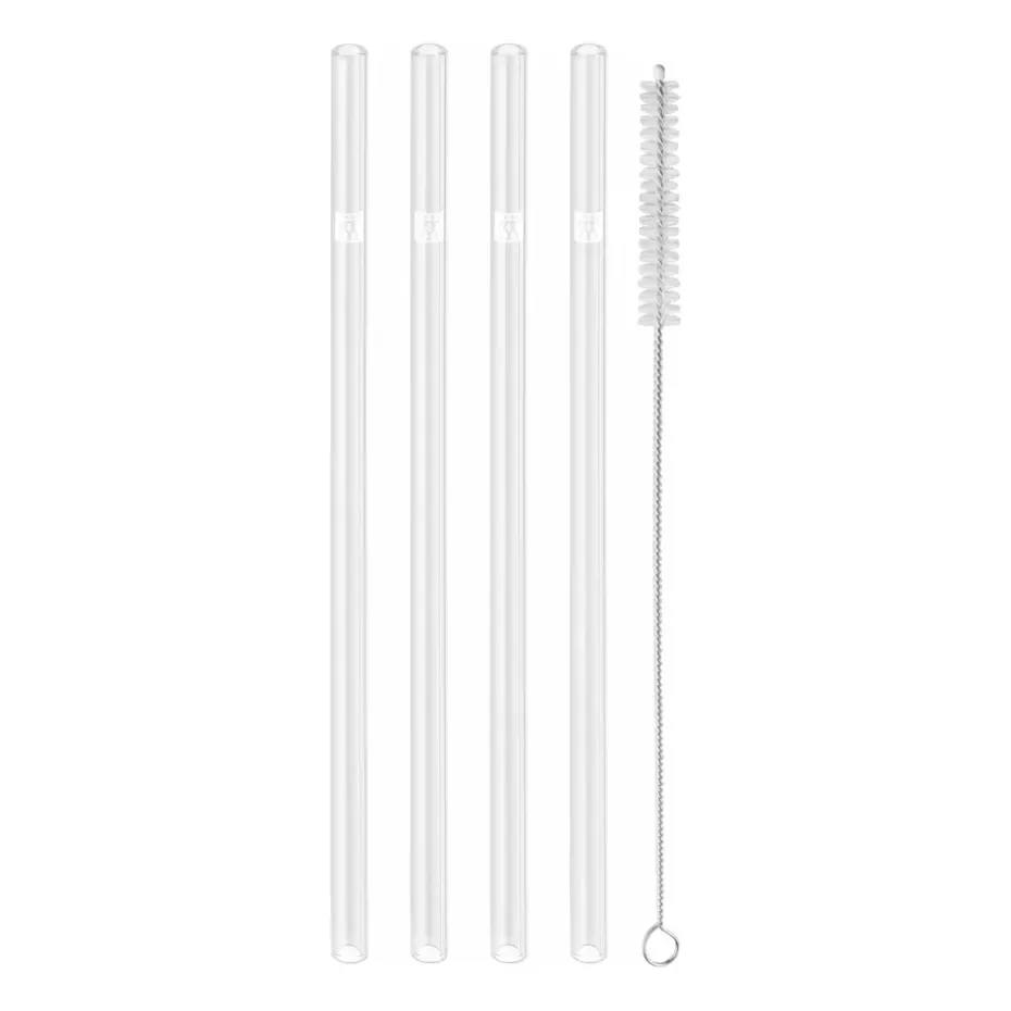Zwilling Sorrento rietjes 4-pack, Transparant