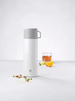 Zwilling Thermo Thermosfles 1 L, Zilver-wit