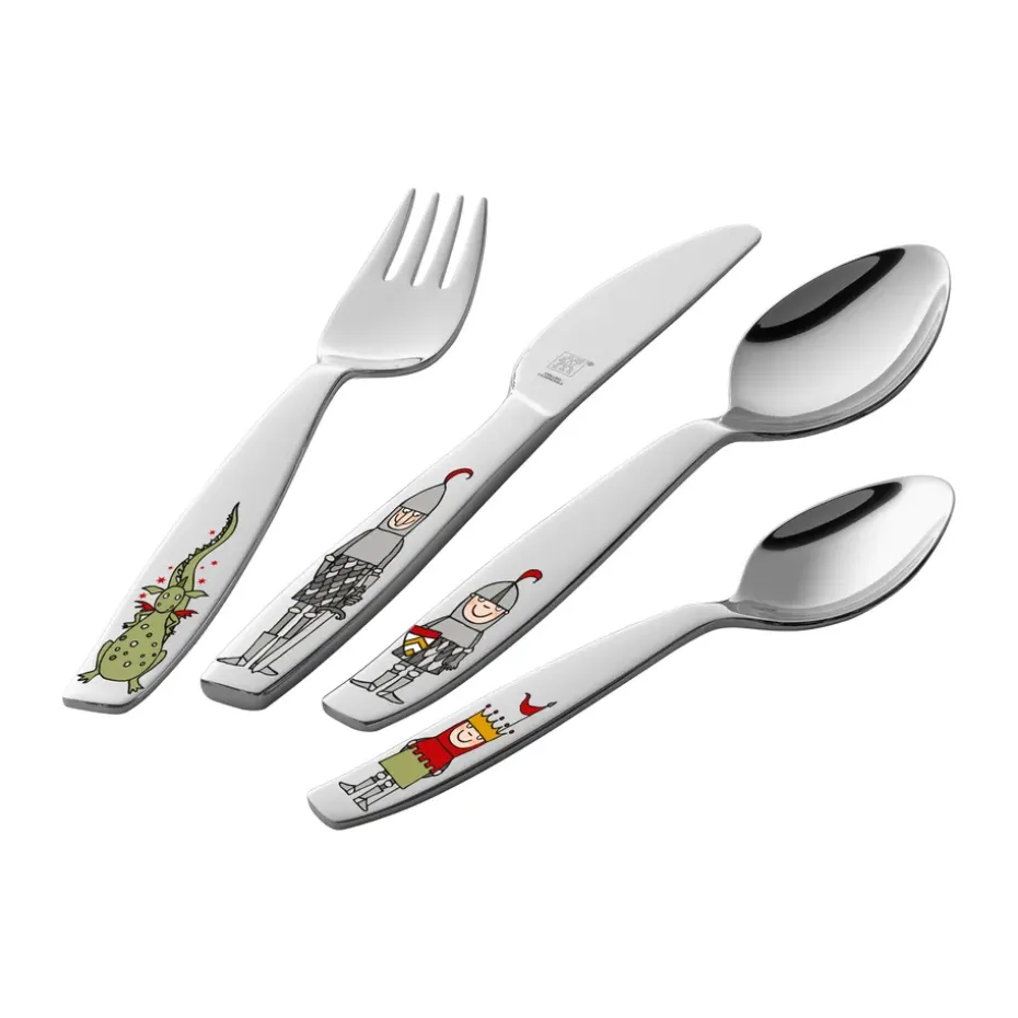 Zwilling Twin kids kinderbestekset 4-delig, Eckbert ridder